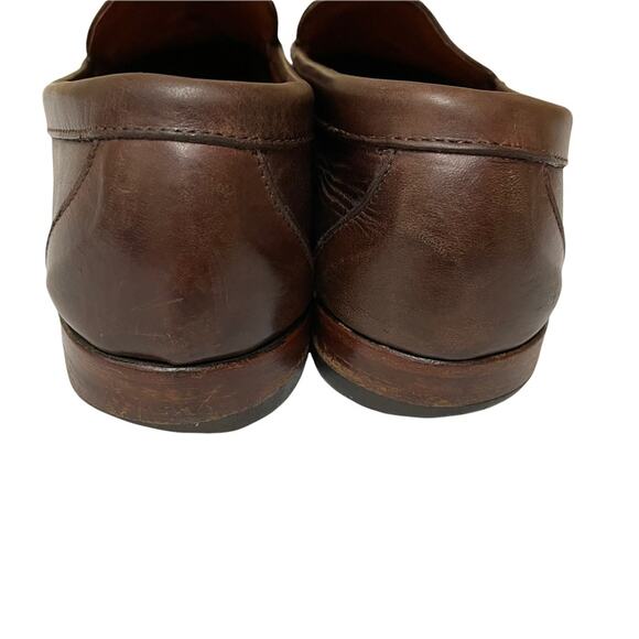 Allen Edmonds Pomona Brown Leather Tassle Loafer Men’s 9D main image 9